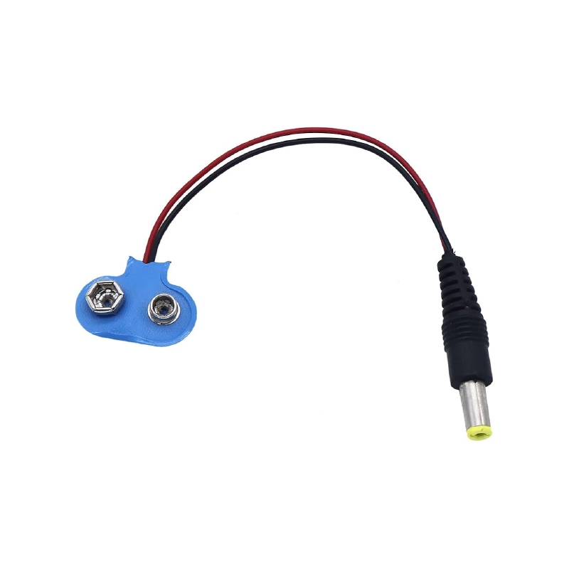 9V BATTERY SNAP CONNECTOR WITH JACK-01